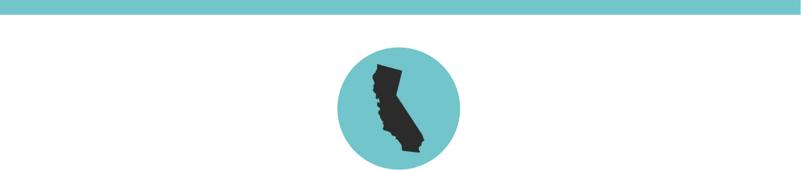 Vector icon of California