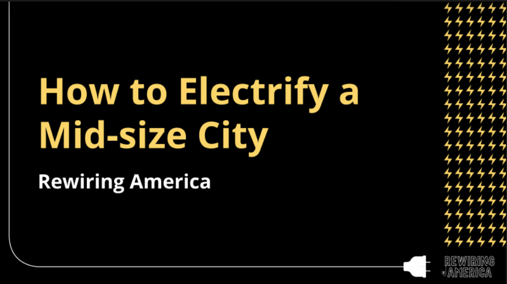 How to Electrify a Mid-size City: Presentation